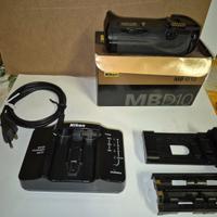 Battery grip Nikon MBD10 più batteria/caricatore