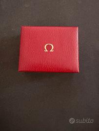 Scatola vintage Omega ped orologi deluxe anni 70