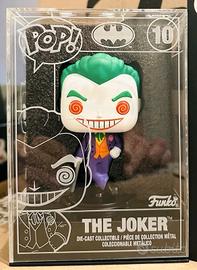 Funko Pop! Die-Cast The Joker 10 Exclusive metalli