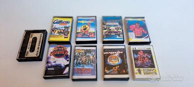 Lotto 8 Videogiochi Commodore 64/128 - Versioni RE