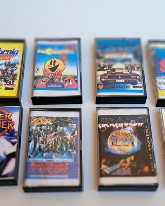 Lotto 8 Videogiochi Commodore 64/128 - Versioni RE