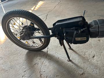 slitta e motore malaguti