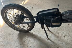 slitta e motore malaguti