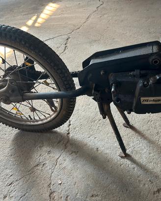 slitta e motore malaguti