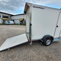 RIMORCHIO CARRELLO FURGONATO CRESCI 650 F CON RAMP