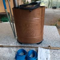 pompa a spalla per trattamenti in rame volpi