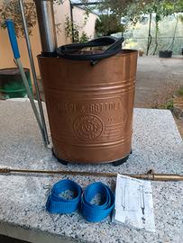 pompa a spalla per trattamenti in rame volpi