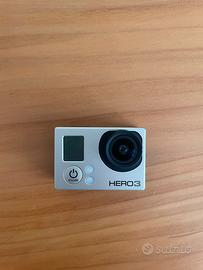 Go Pro Hero 3 Silver + accessori
