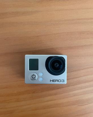 Go Pro Hero 3 Silver + accessori