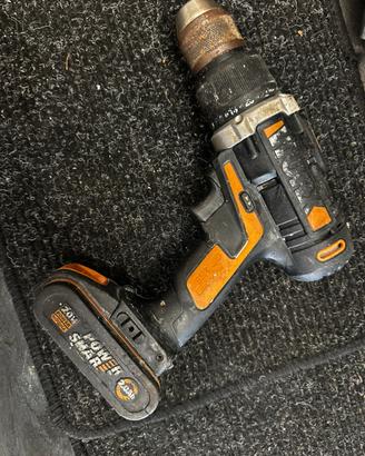 Trapano Avvitatore  Worx20V Solo Corpo e Batteria)