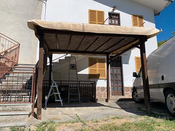 Pergolato in legno (gia smontato)