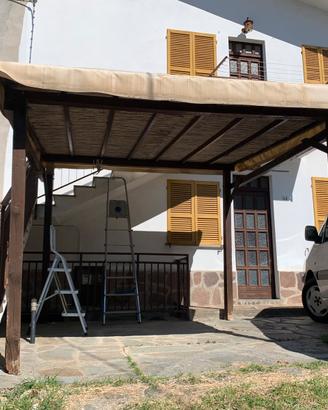 Pergolato in legno (gia smontato)