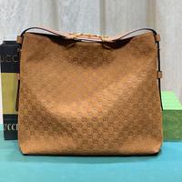 Borsa da donna Gucci in pelle scamosciata
