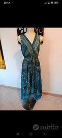 Vestito boho seta