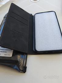 custodia Iphone 13 portafoglio chiusura magnetica 