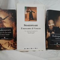 3 Libri di SHAKESPEARE 