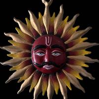 Sole (Surya) da appendere alla parete