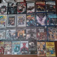 Videogiochi PC PSP PS2 PS3 Wii in blocco 