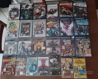 Videogiochi PC PSP PS2 PS3 Wii in blocco 