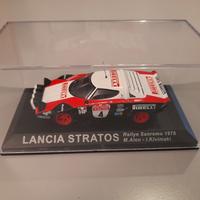 Lancia Stratos Pirelli modellino scala 1/43