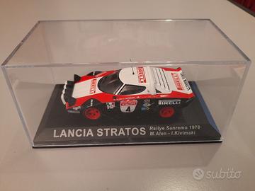 Lancia Stratos Pirelli modellino scala 1/43