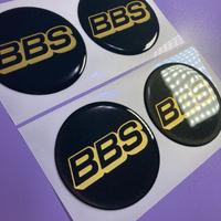 Adesivi BBS 3D in Rilievo Tutte le misure