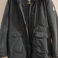 Refrigue donna nero con cappuccio