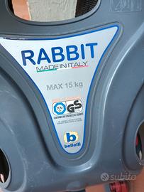 seggiolino bici anteriore da manubrio fino a 15 kg