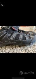 scarpe bontrager n*42 e ganci shimano