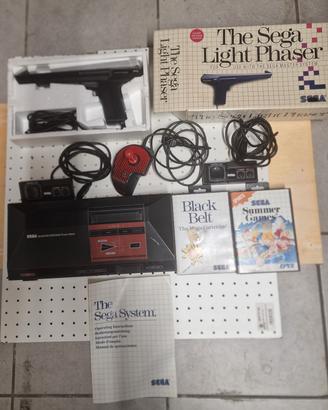 Sega Master System 1 +3 controller+2 giochi