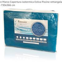 Copertura isotermica per piscina 730 x 366cm NUOVA