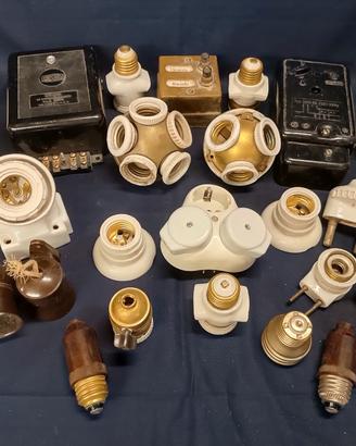 materiale elettrico vintage 