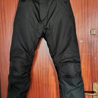 Pantalone da moto imbottito con protezioni