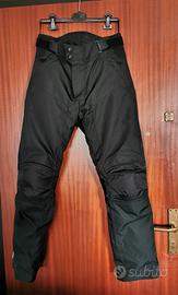 Pantalone da moto imbottito con protezioni