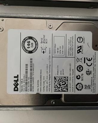 N. 3 Dell 146Gb 15k - Modello ST9146853SS