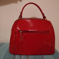 Borsa in vernice rossa 