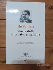 De Sanctis - Storia della letteratura italiana.