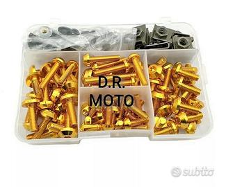 Kit viteria in ergal oro rossa blu verde