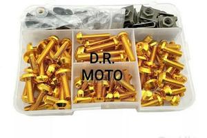 Kit viteria in ergal oro rossa blu verde