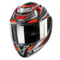 CASCO INTEGRALE MOTO GIVI 50.9 ATOMIC ROSSO OPACO