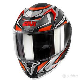 CASCO INTEGRALE MOTO GIVI 50.9 ATOMIC ROSSO OPACO