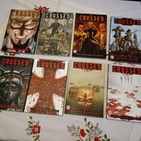 Lotto 8 volumi Crossed + Cartoline originali