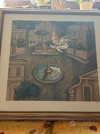 Litografia Enrico Benaglia