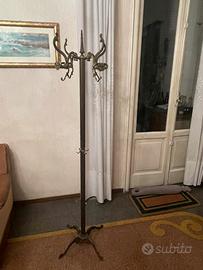 Attaccapanni a Piantana Hollywood Regency anni 50