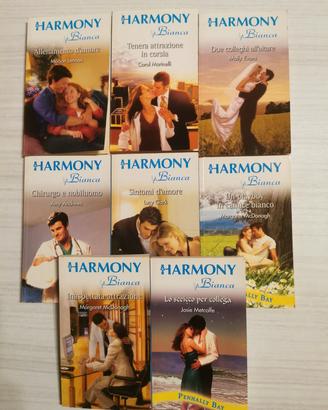 Harmony Bianca lotto 8 libri 