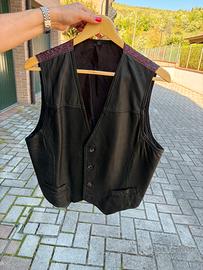 Gilet pelle
