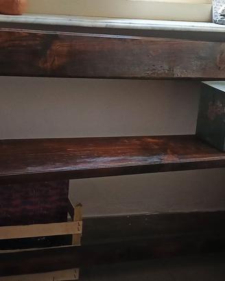 Panca legno antica