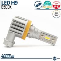 Lampada Full LED H9 Luce Potente Bianca 4000LM