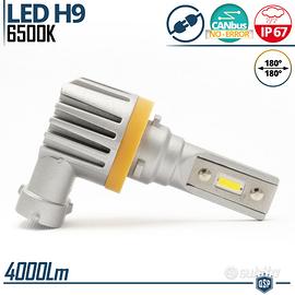 Lampada Full LED H9 Luce Potente Bianca 4000LM