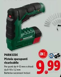 sparachiodi spillatrice a batteria elettrica
